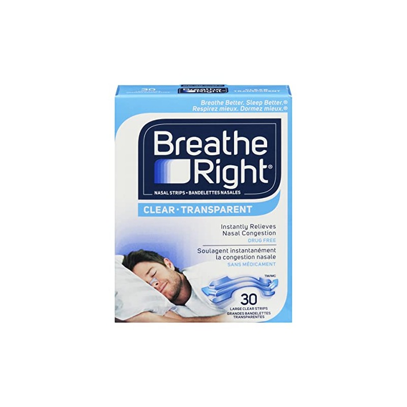 Breathe Right Clear Large 30ct