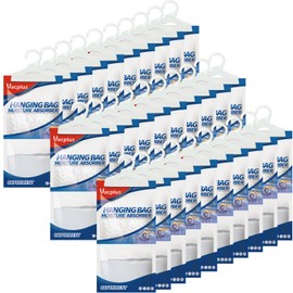 Vacplus Moisture Absorbers Packets, Fragrance Free 30 Pack, Humidity Packs, Dessicant Packets, Hanging Closet Dehumidifier Bags, Odor Eliminator for Bathroom 9.8OZ