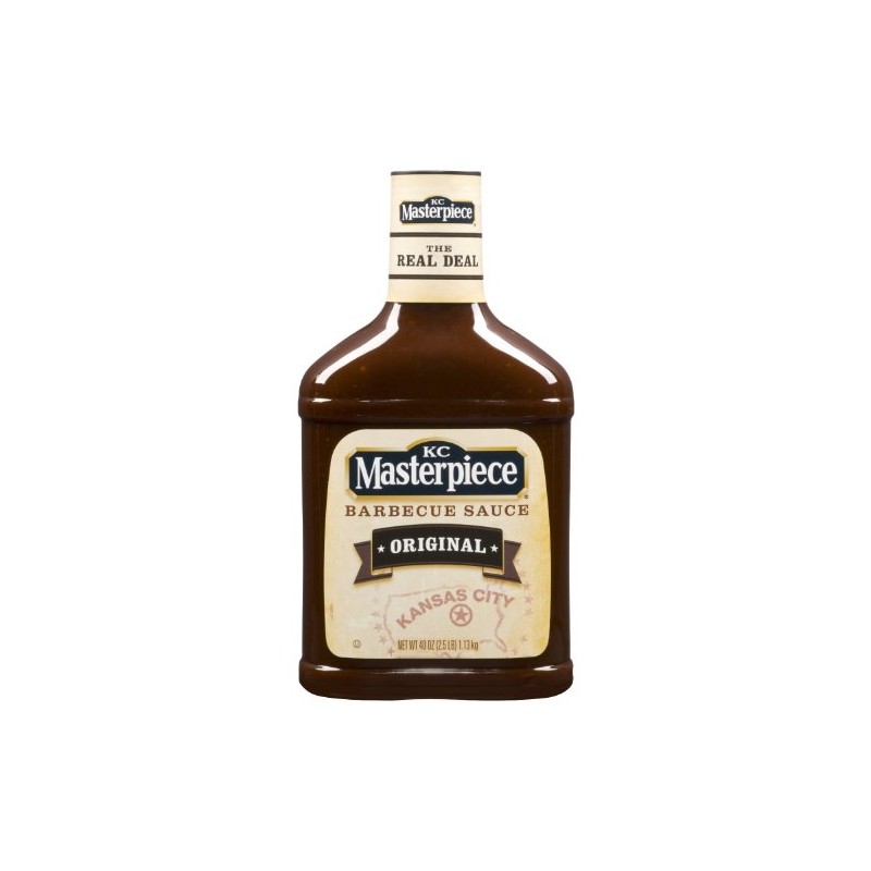 KC Masterpiece Original BBQ Sauce, 40 fz (Pack of 6)