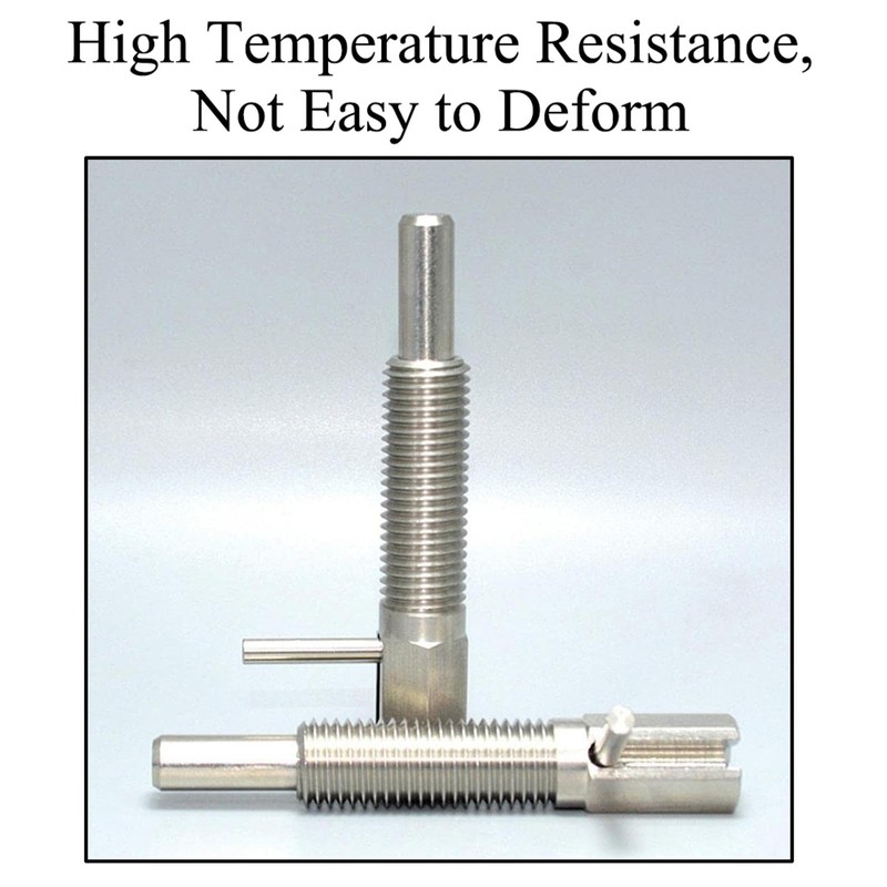 Stainless Steel Spring Thread Plunger with Rod L-Shaped Positioning Pin