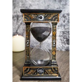 Wicca Sacred Symbols Astrology All Seeing Eye Invertible Glass Mystic Sandtimer