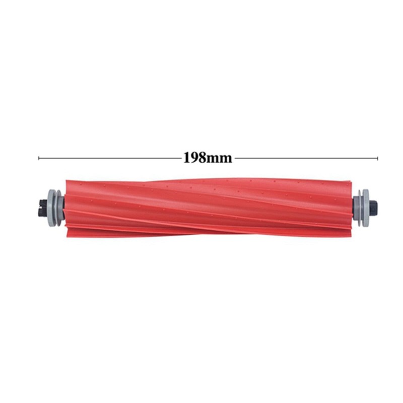 2 Set Rubber Main Roller Brush Replacement Parts Compatible for