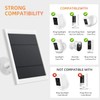 Solar Panel for Ring Camera, 2 Pack 4W Solar Charger