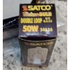 Satco S4616 /50W 120V G9 BASE/JCD Clear Bulb/DOUBLE LOOP (L47LOBY