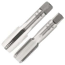 Aceteel M22X2.5 Hand Tap and Die Set, M22X2.5mm Metric Threading Hand Tap and Round Threading Die Right Hand