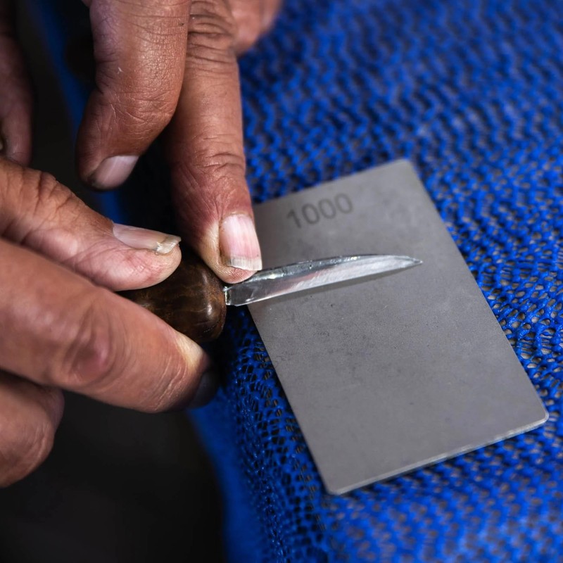 Diamond Credit Card Stone 3" x 2" 1000/6000 Grit James