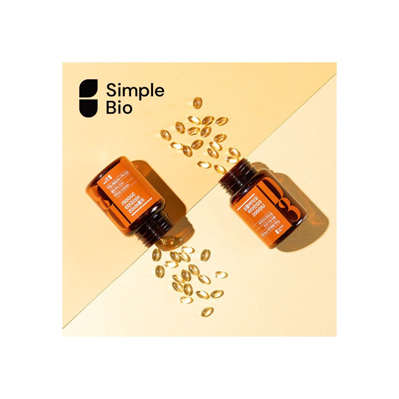 Simple Bio Vitamin D 2000 IU 90 capsules x 2