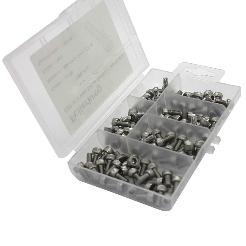 Fullerkreg m3 x 8mm Socket Head Cap Screws, Allen Socket