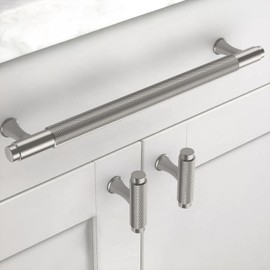 Asidrama 10 Pack 7.5 Inch(192mm) Brushed Satin Nickel Kitchen Cabinet Handles, Cabinet Pulls Kitchen Cabinet Hardware for Cupboard Drawer Pulls