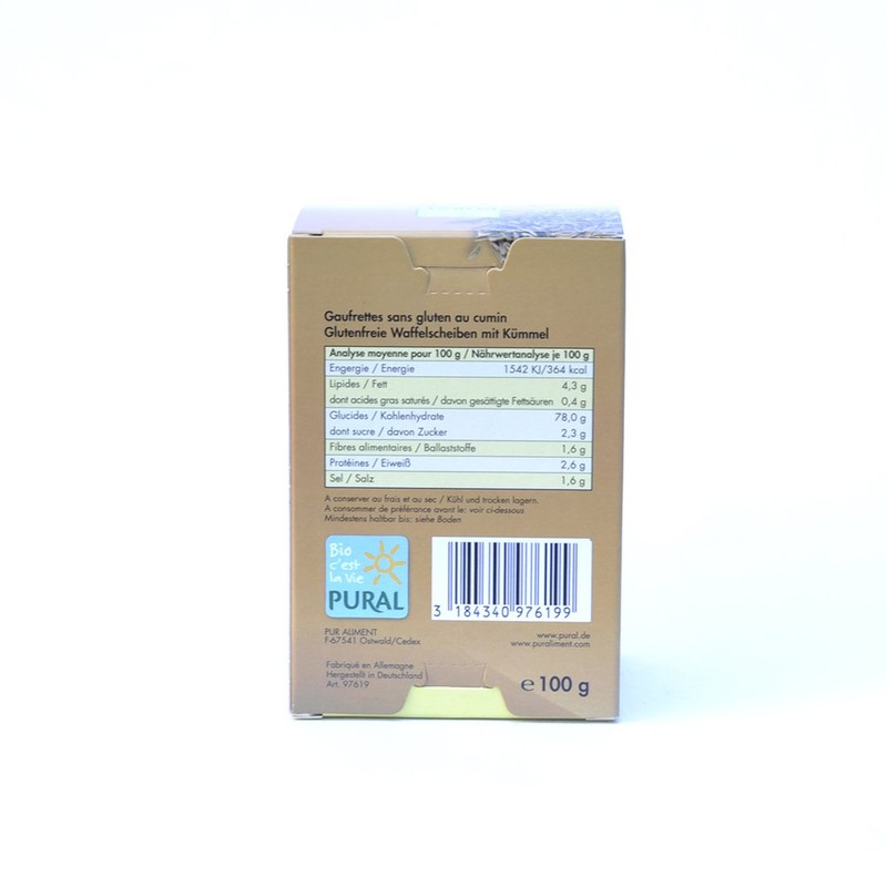 Pural Cracker Cumin, 100 g