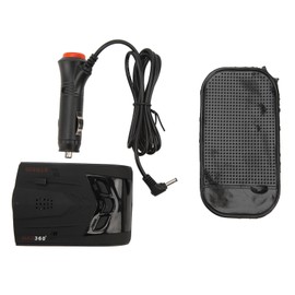 Car Radar Detector 360 Degree Detection Voice Prompt Quick Response 16 Band Speed Tester