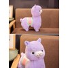 FeiWen Soft Toys Alpaca Plush Cute Saddle Alpaca Plush Doll