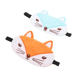 Healeved 6pcs Cute Cartoon Sleeping Eye Mask Lightproof Eye Cover for Boys and Girls and Adults Comfortable Design for Travel Office and Napping Blocks Out Light for Resting