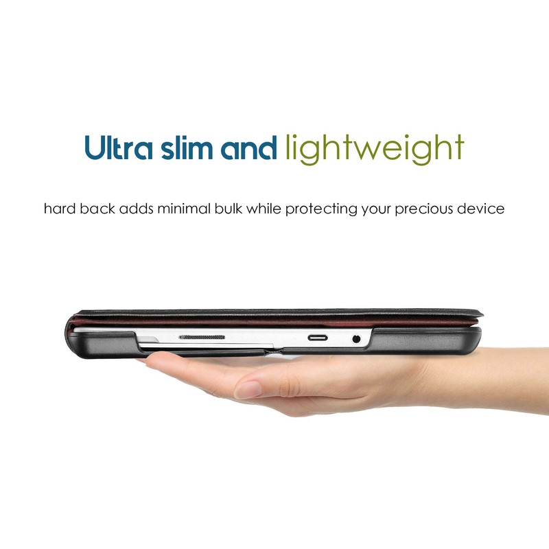 ProCase Slim Light Smart Cover Stand with Built-in Pen Holder,