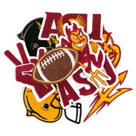 Arizona Patches,Logo Iron-on Patch for Jacket Backpack Jeans Jacket - 9 Pcs