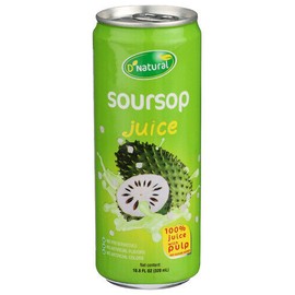 Dnatural Soursop Juice 10.8 fl oz (Pack of 12)