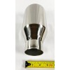 Long Exhaust Tip 2.25" Inlet 4.00" Outlet 8.00" long WDW4008-225-DW