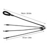 Dog Leash 360° Rotation Reflective Dog Walking Leash with Foam
