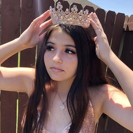 S SNUOY Corona de oro rosa reina, coronas de boda redondas completas para mujer, tiara de novia, reina, regalo de cumpleaños