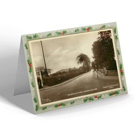 CHRISTMAS CARD - Vintage Surrey - Sandhills Lane, Virginia Water