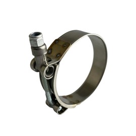 Boltza W2 Part Stainless Steel T-Screw Hose Clamps for Industrial Machines and Exhaust Clamps (1, 82-90 mm)