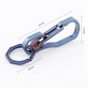Titanium Multi Tools High Loading-Bearing Hook EDC Tool Keychain 25KN