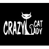 Unbranded Cat Lady Pride - Vinyl Decal - Crazy Childless