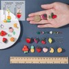 SUNNYCLUE 1 Box 196Pcs Earrings Making Kit Fruit Charms Thanksgiving
