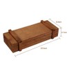Wood Planter Box Rectangle Whitewashed Wooden Rectangular Planter Decorative Rustic