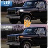 LED Side Marker Lights for 1980-1986 Fo'rd F150 F250 F350