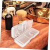 Healeved 3pcs Razor Travel Case: Clear Razor Carrying Box Organizer