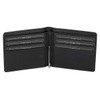 Money Clip Wallet LEAS, Genuine Leather, black - ''LEAS Special
