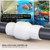 Midline Valve PVC Inline Check Valve for Backflow Prevention 1/2''