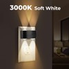 SETEN 4-Pack LED Night Lights Plug into Wall, 2700K Soft
