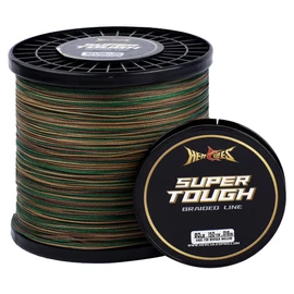 HERCULES Super Tough Braided Fishing Line 160 pounds Test Camouflage 160LB (300 Yards) - 8 Strands