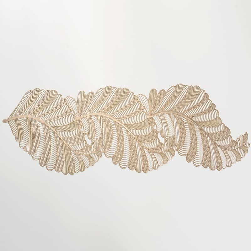 Hosoncovy PVC Hollow Table Runner Non-slip Decorative Table Mats Placemat