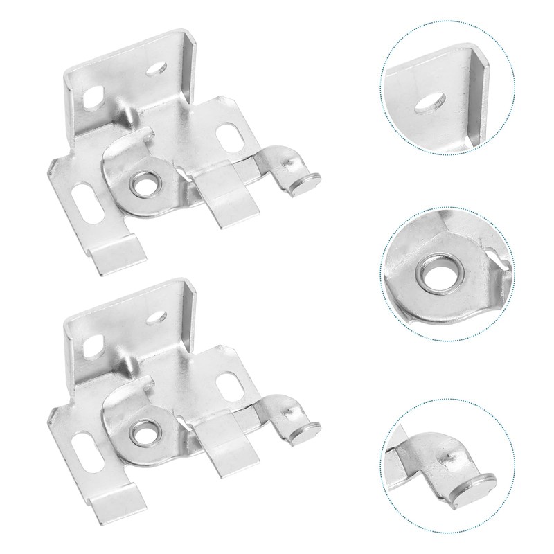Angoily 4PCS Roman Blind Fixing Brackets, Lock Blind Brackets, Window