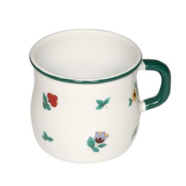 Riess 0504-049 Country-Gmundner Strewn flowersMug, Diameter-8 cm Multi Colour, Name