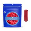 Capsuline Size 0 - Colored Red Empty Gelatin Capsules -