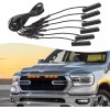 Sidi 6pcs LED Grill Lights for 2019-2024 Ram 1500/2500 Front