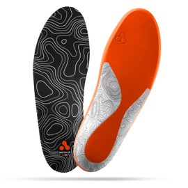 Protalus M-100 Lite Insoles – Patented Alignment Technology for Over-Pronation, Heel & Arch Support, Pain Relief – Deep Heel Cup for Active & Casual Shoes, Work Boots, Maximum Alignment, ML100.