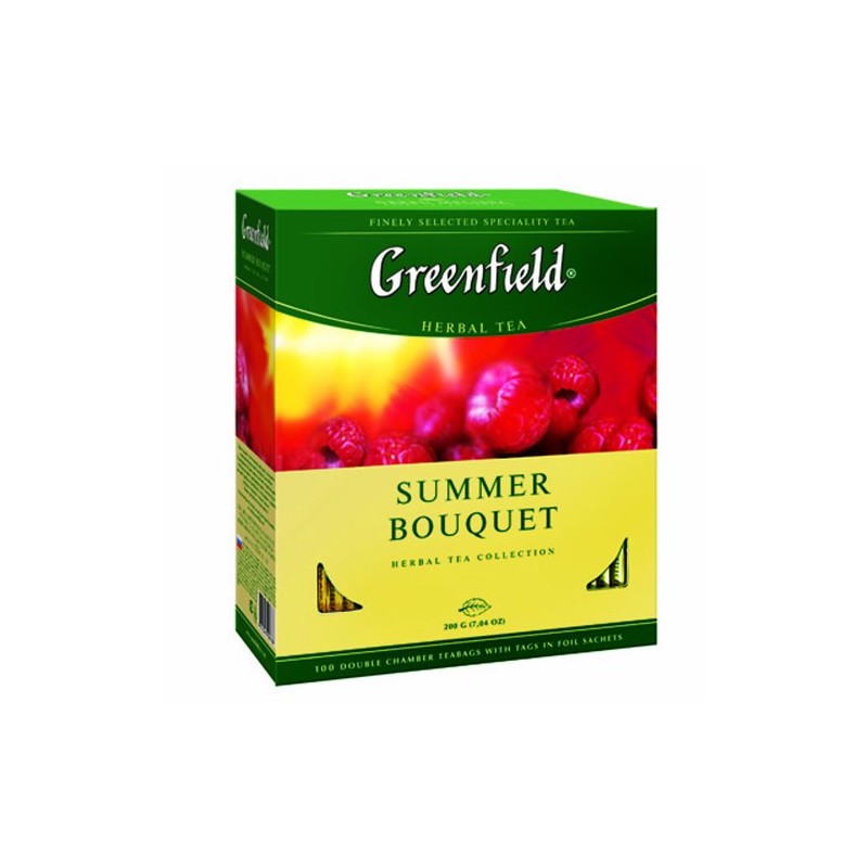 Greenfield Herbal Tea "Summer Bouquet" 100 bags