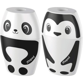 Maped Shaker Pencil Sharpener (Panda or Penguin), 34012