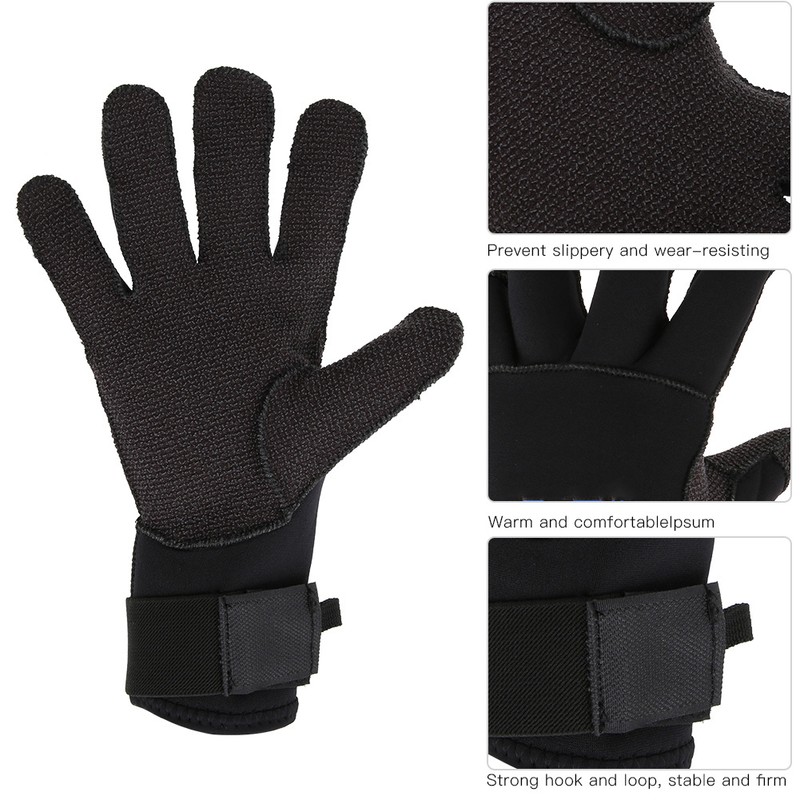 3mm Anti Wear Anti Scratch Warm Scuba Dive Gloves Swimming