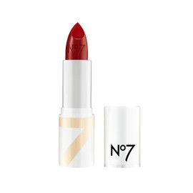 No7 Age Defying Lipstick - Coral Shine - Anti Aging Makeup for Women - Hydrating Pink Lipstick with Hyaluronic Acid for Plumper, Smoother, Younger Looking Lips Over Time (3.5g)