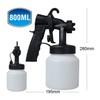 PaintMax Portable Handheld Electric 650W Paint Sprayer Gun with 3