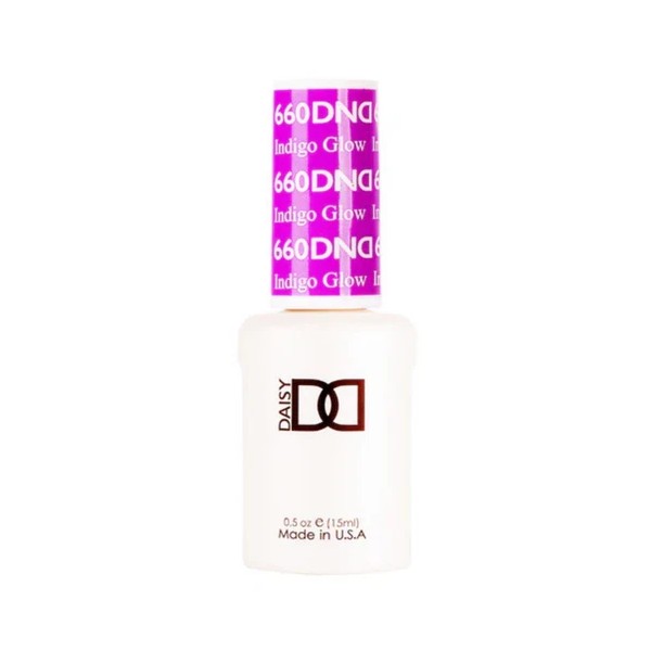 DND Gel Polish UV/LED #660 - Indigo Glow (GEL ONLY)