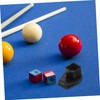 COLLBATH Portable Leather Pool Cue Chalk Holder with Magnetic Belt