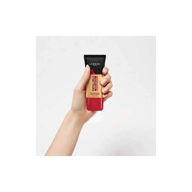 Base de maquillaje líquida L'Oréal Paris Infallible Pro-Matte 24 hrs
