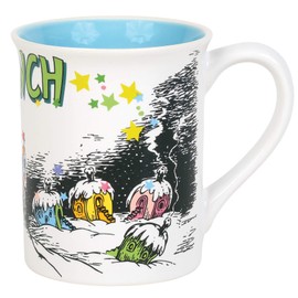 Department 56 6011013 The Grinch Whoville - Taza de café (473 ml), multicolor